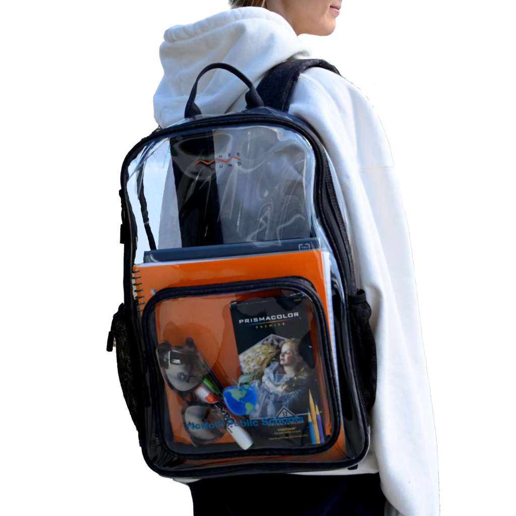 Clear bookbag shop